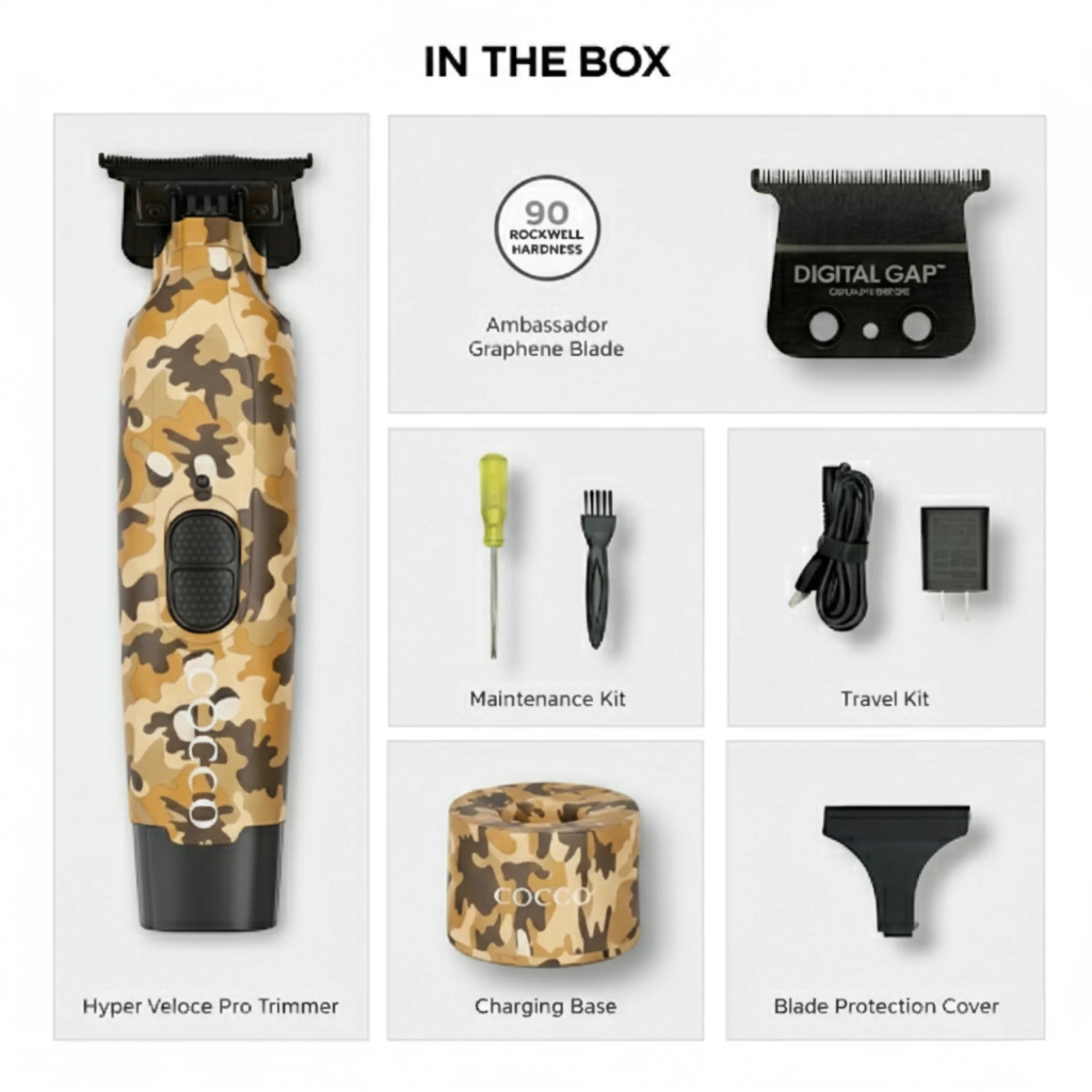 Cocco Hyper Veloce Pro Trimmer (Camo) - Image 7