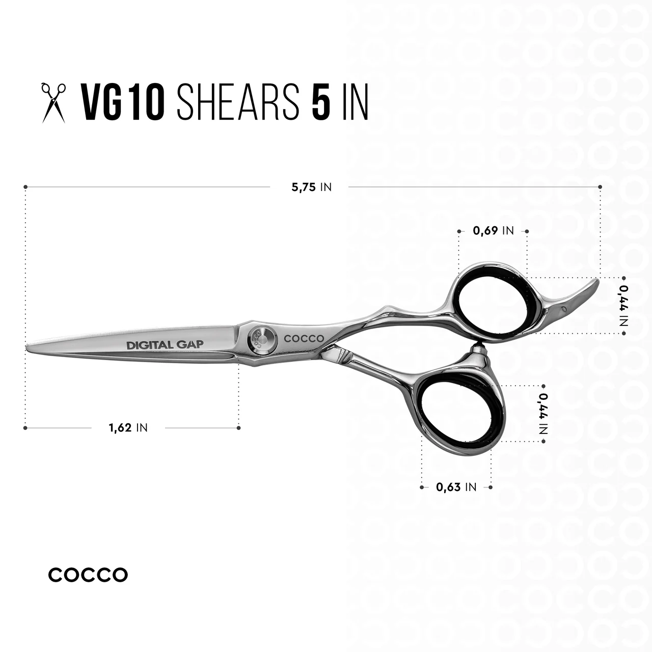 Class - VG10 Blunt and Including 6" 29 Tooth Thinning Shear Set - Select Size - Image 3