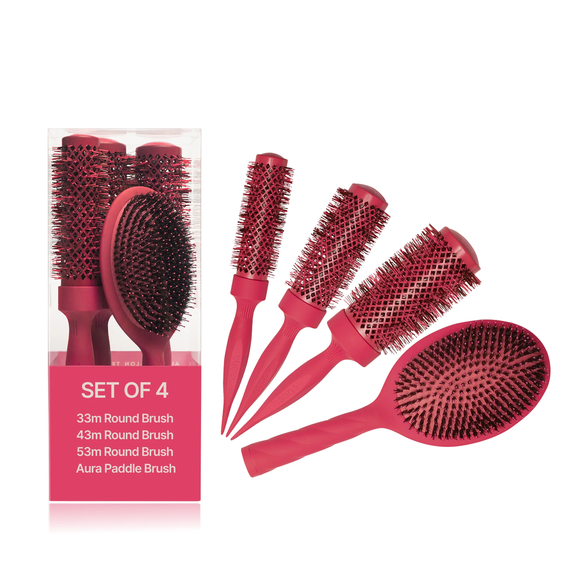 Cocco Aura Brush Set (Pink) - Image 2