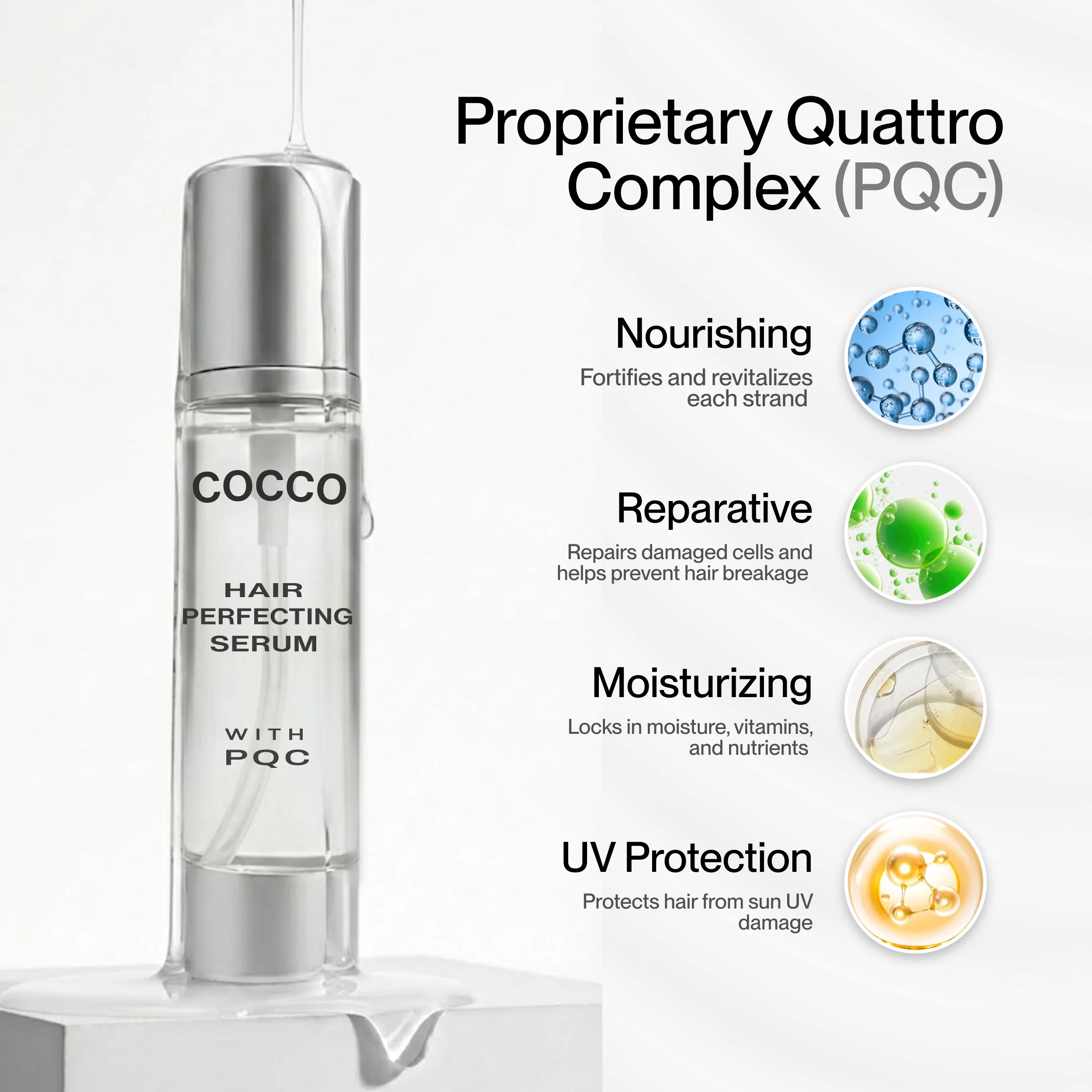 Cocco Hair Perfecting Serum 3.4 oz - Image 4