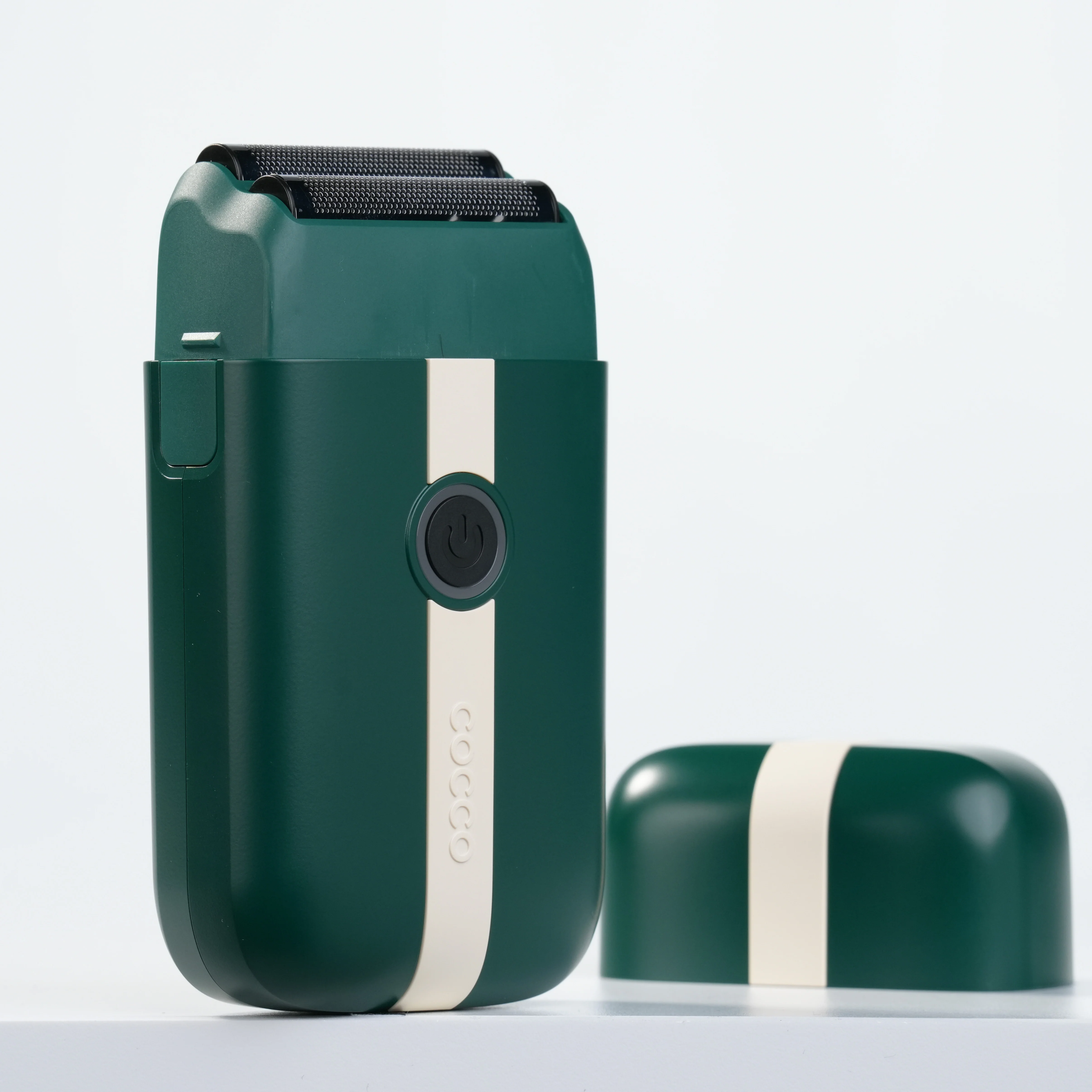 Cocco Veloce Lite Shaver (Green/White Stripe) - Image 3