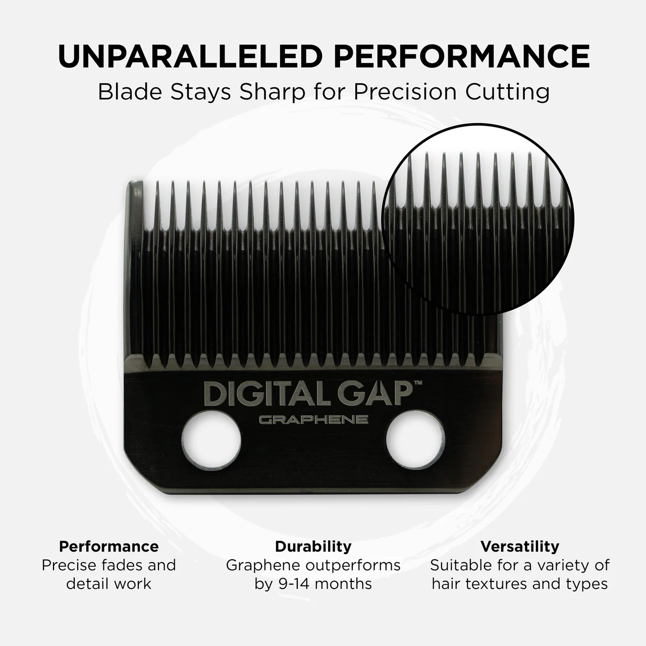 Digital Gap™ Ambassador Graphene Taper Clipper Blade - Image 4