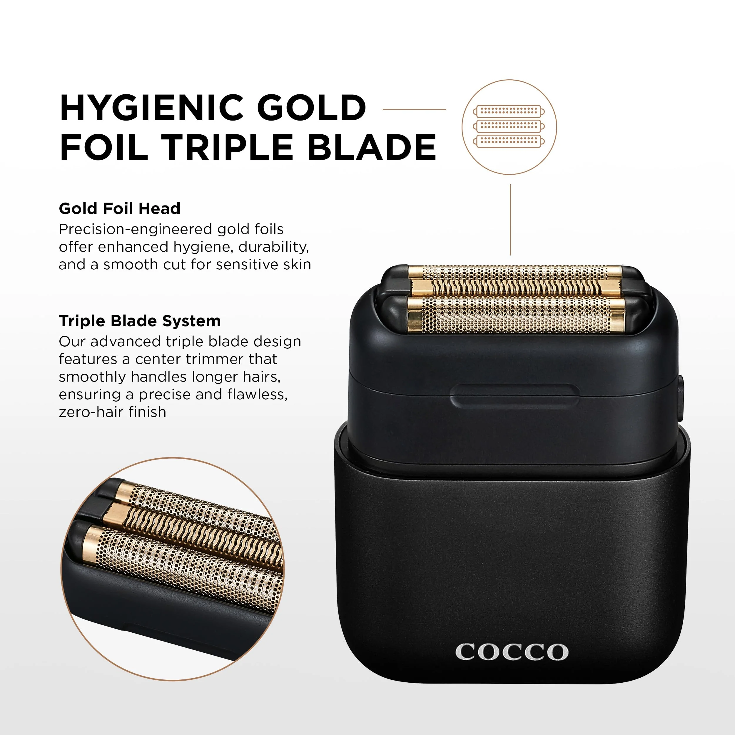 Impacto Micro Wet-Dry Shaver (Black) - Image 6