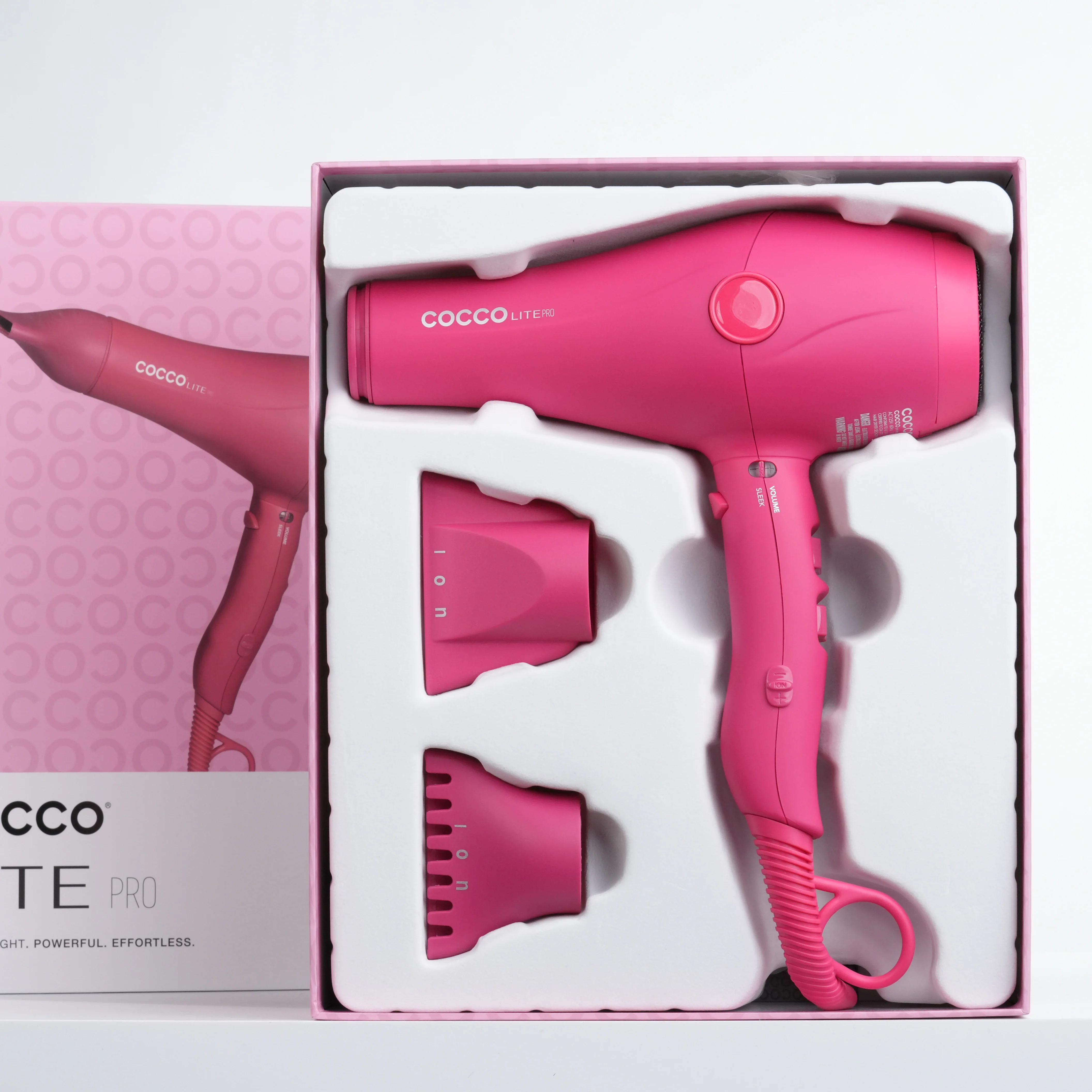 Cocco Lite Pro XL Hair Dryer (Pink) - Image 5