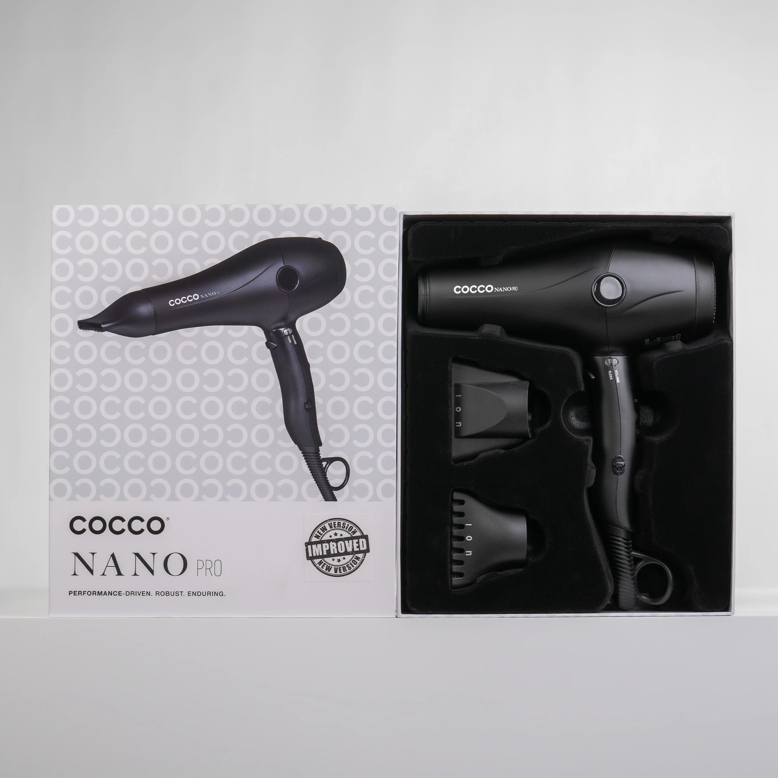 Cocco Nano Pro Hair Dryer (Black) - Image 3