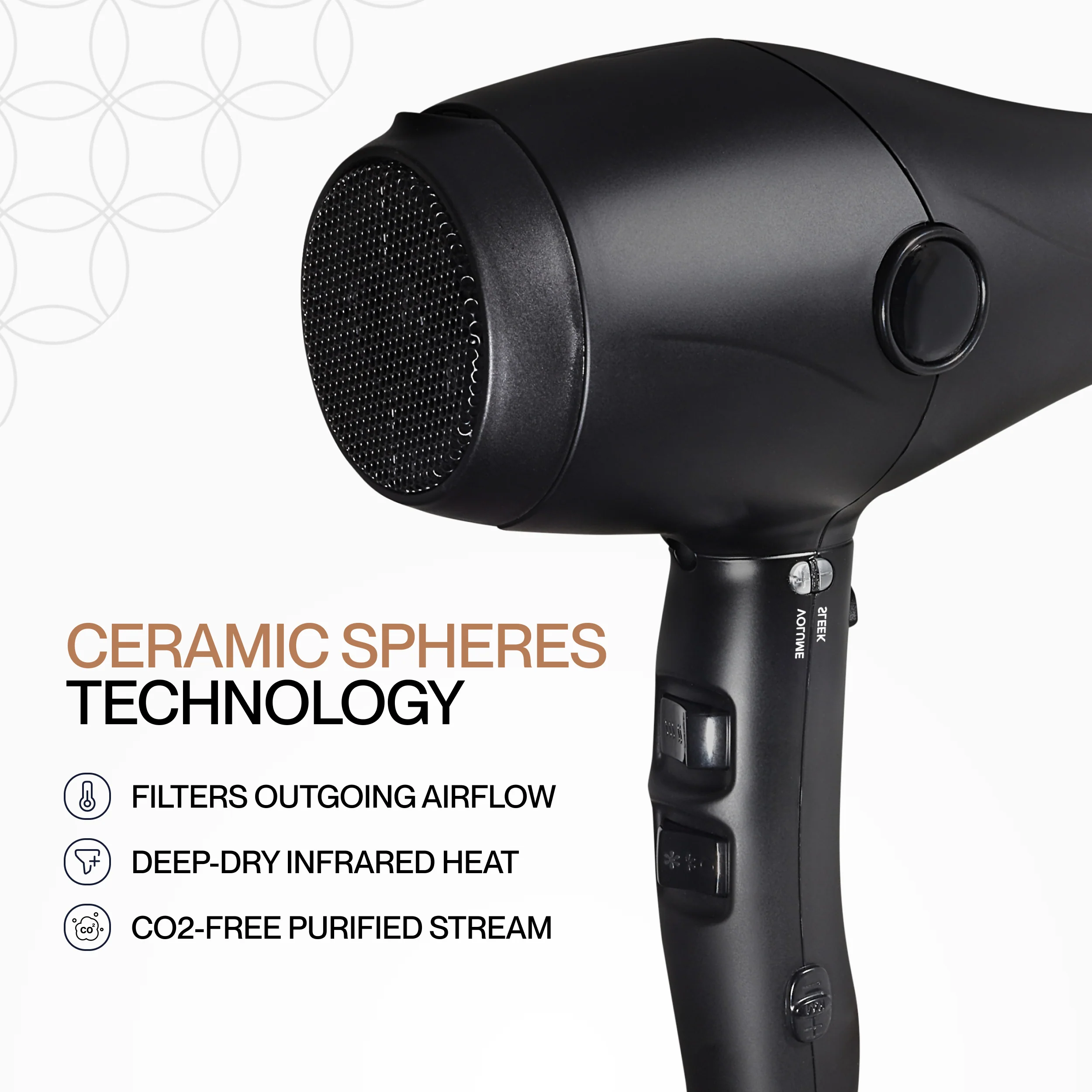 Cocco Nano Pro Hair Dryer (Black) - Image 8