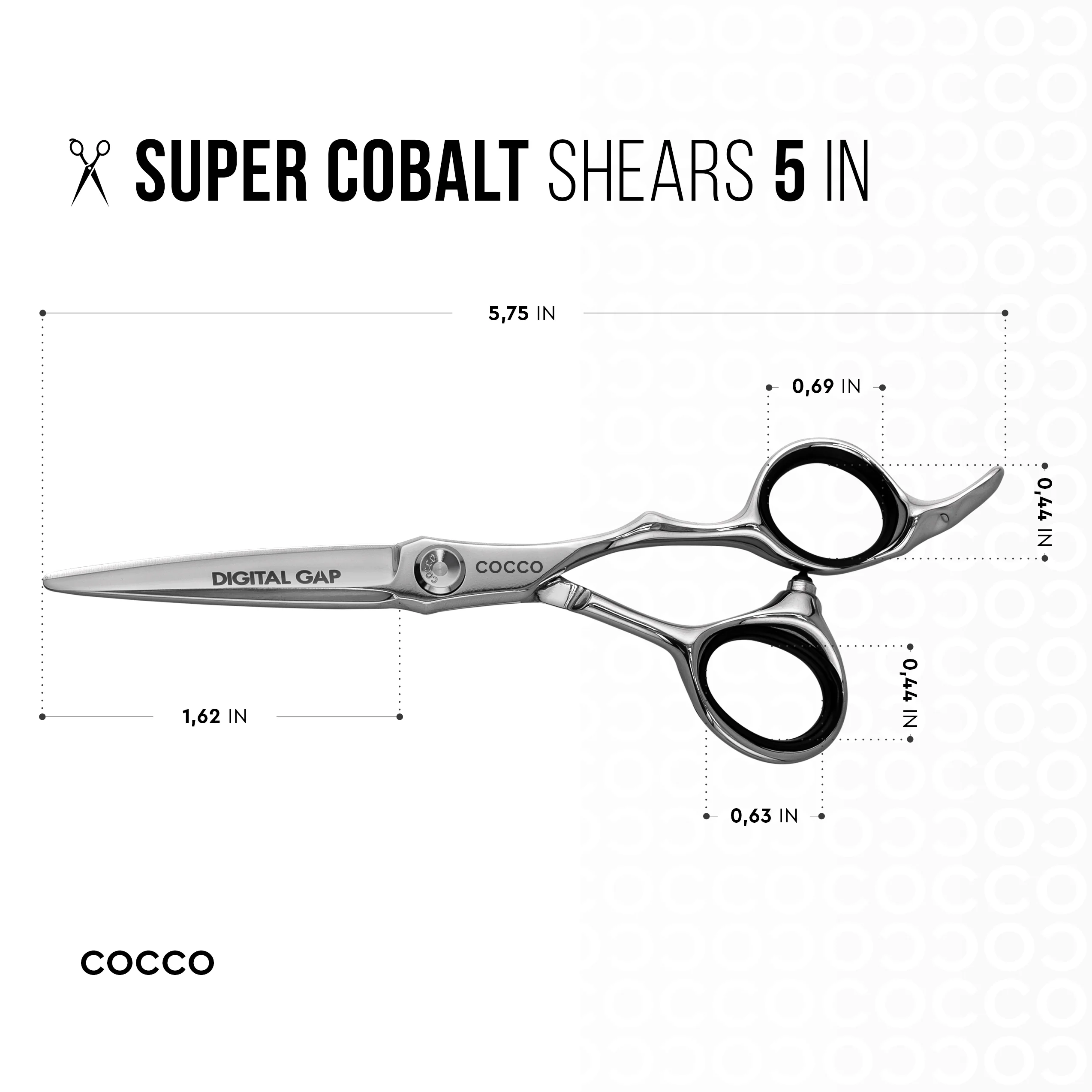 Class - Super Cobalt Blunt and Including 6" 29 Tooth Thinning Shear Set - Select Size - Image 3