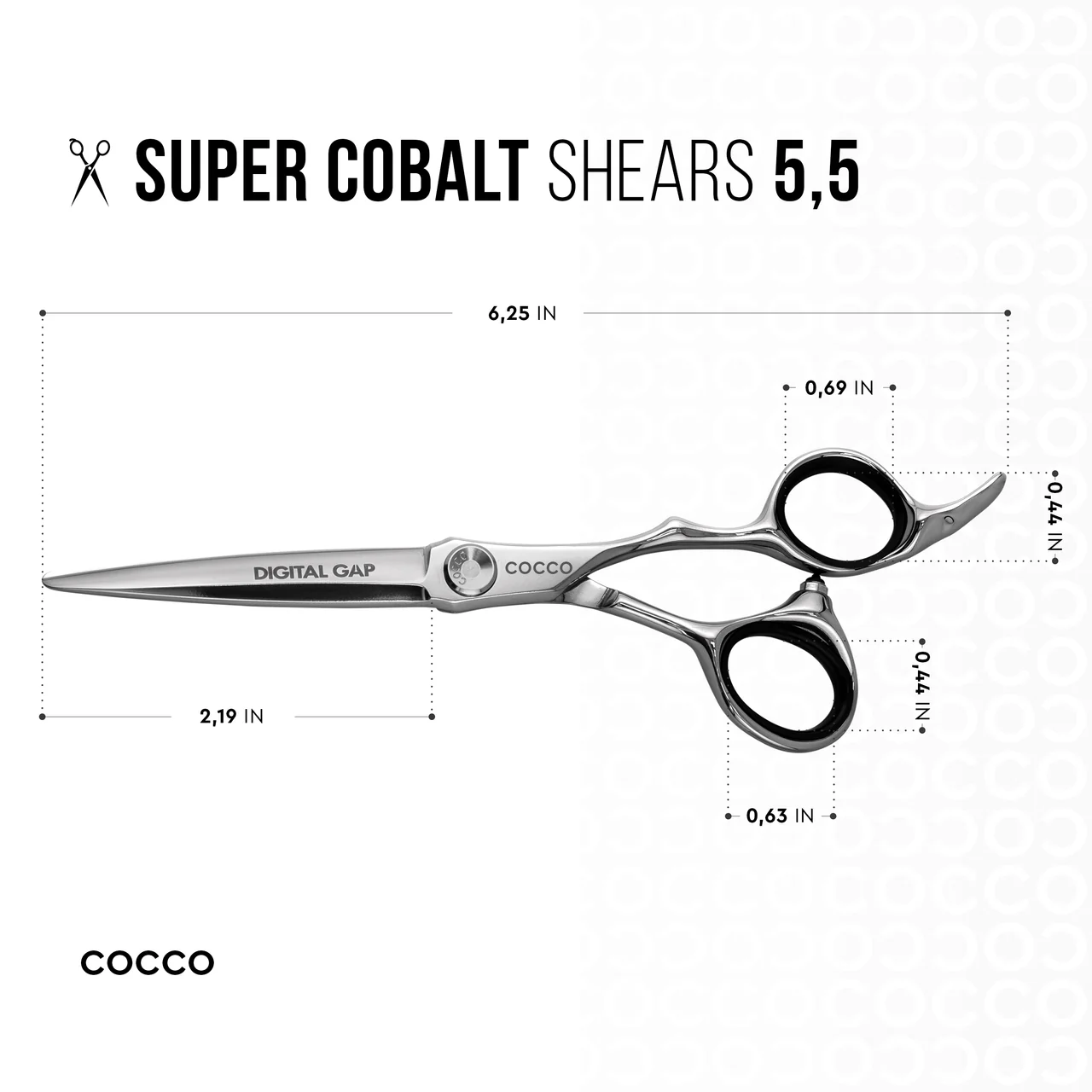 Class - Super Cobalt Blunt and Including 6" 29 Tooth Thinning Shear Set - Select Size - Image 4