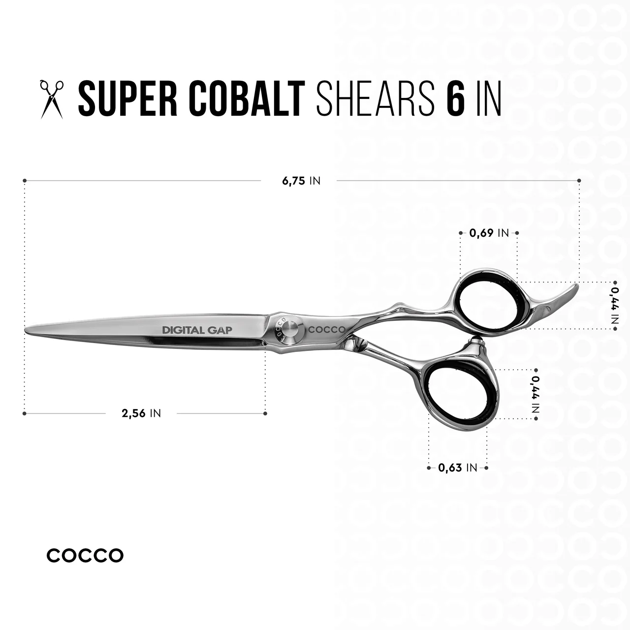 Class - Super Cobalt Blunt and Including 6" 29 Tooth Thinning Shear Set - Select Size - Image 5