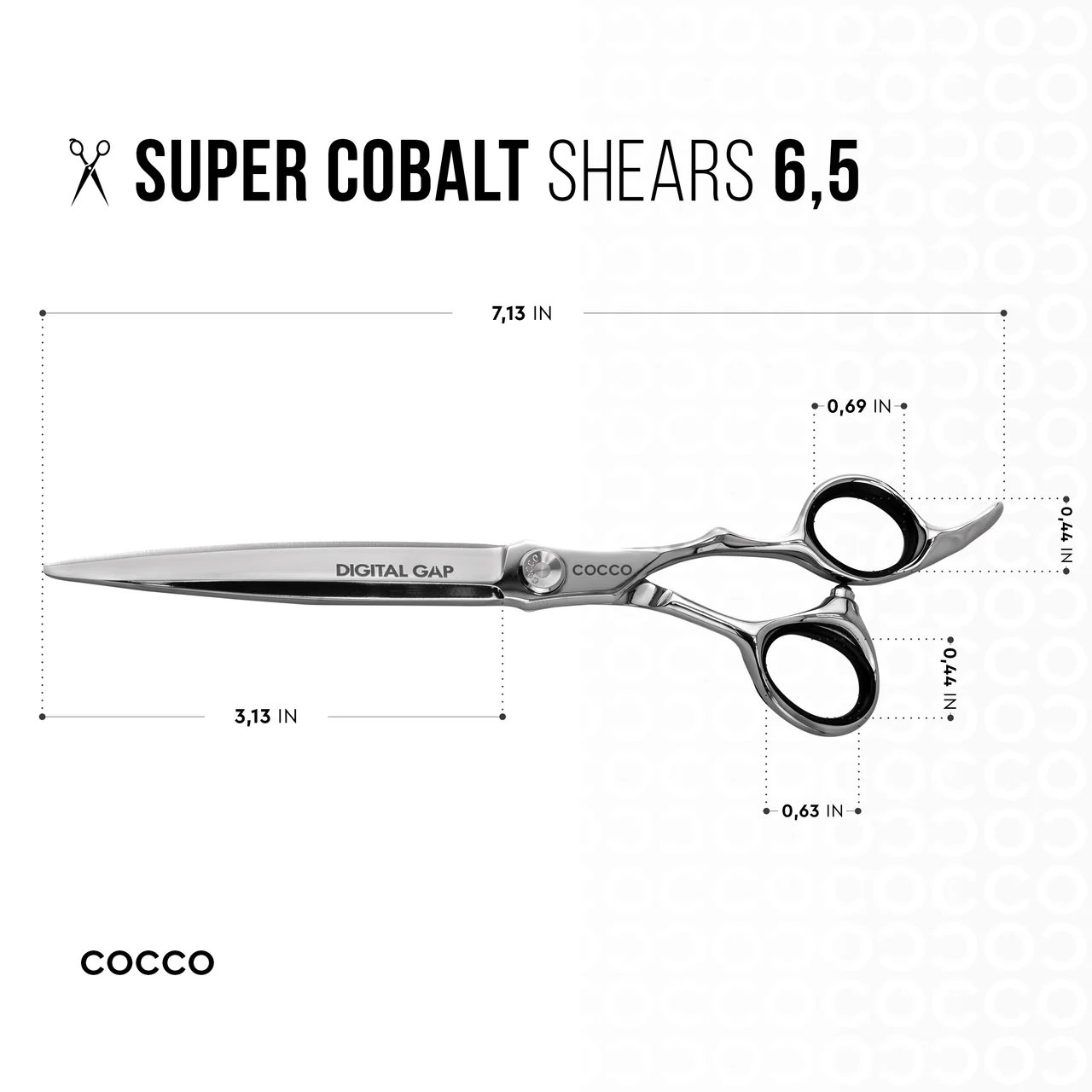 Class - Super Cobalt Blunt and Including 6" 29 Tooth Thinning Shear Set - Select Size - Image 6